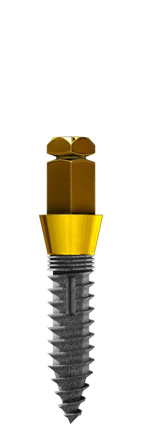 2.2mm x 16mm SDI Crown & Bridge One Piece Implants